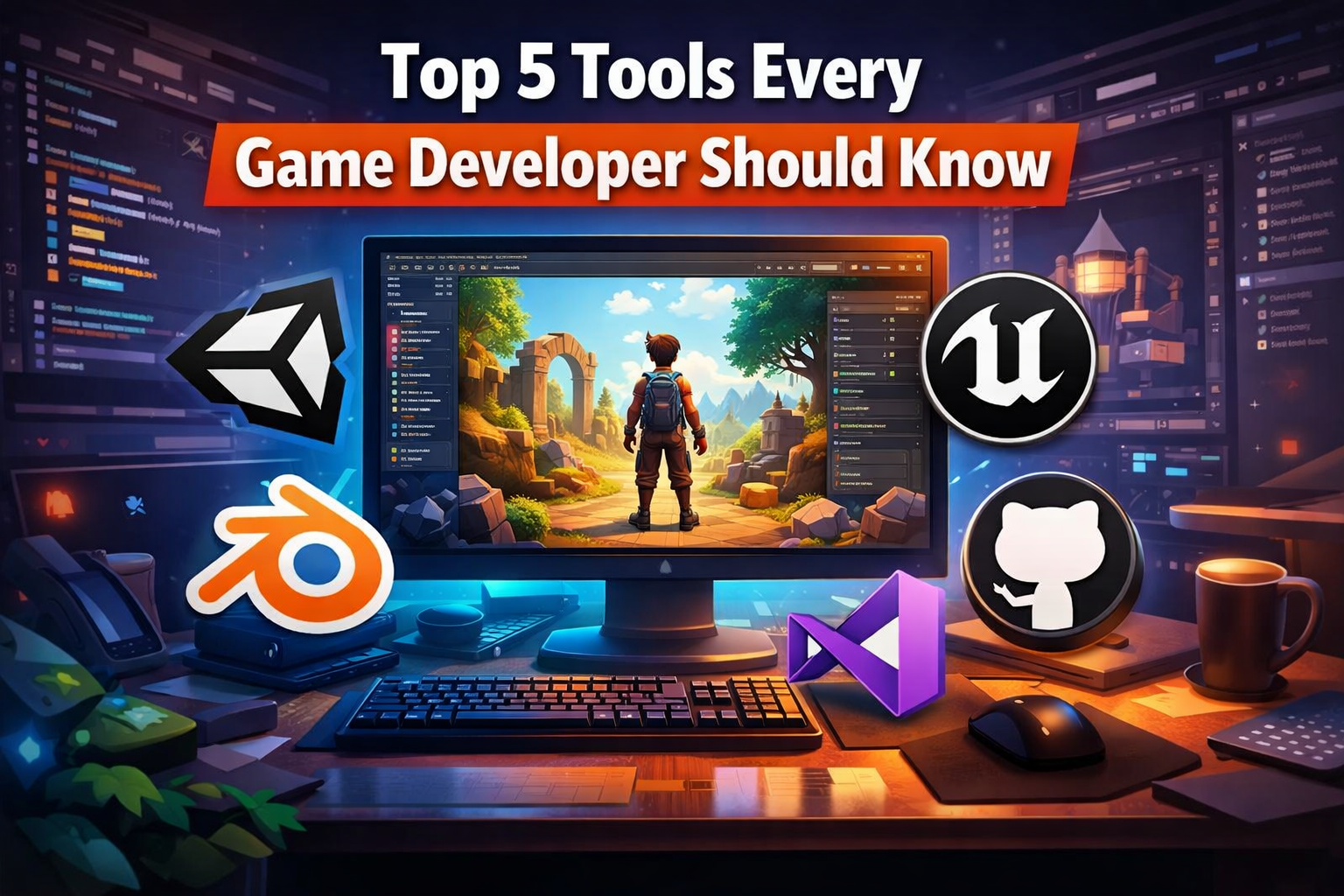 Top Five Tools Every Game Developer Should Know