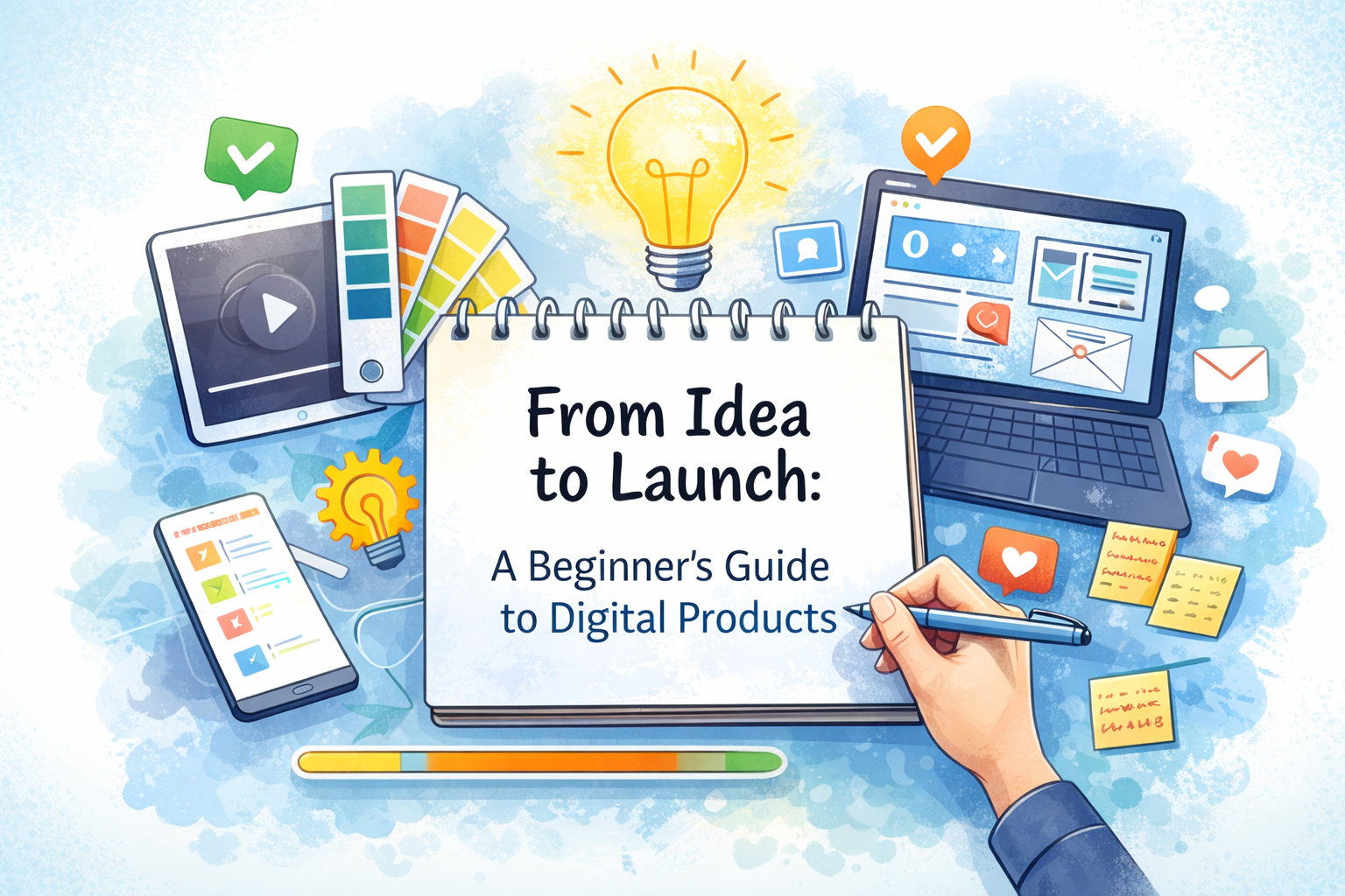 From Idea to Launch: Beginner Guide to Digital Products