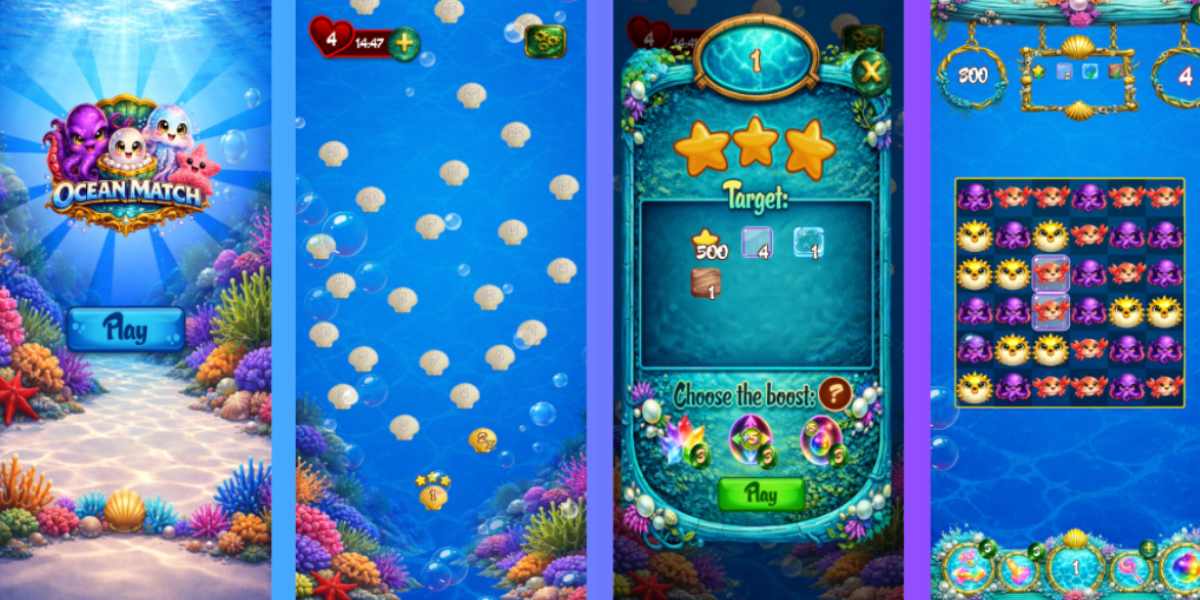 Ocean Match - Puzzle Game