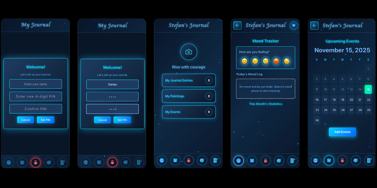 My Journal – Private Diary App Source Code + Mood Tracker + Offline